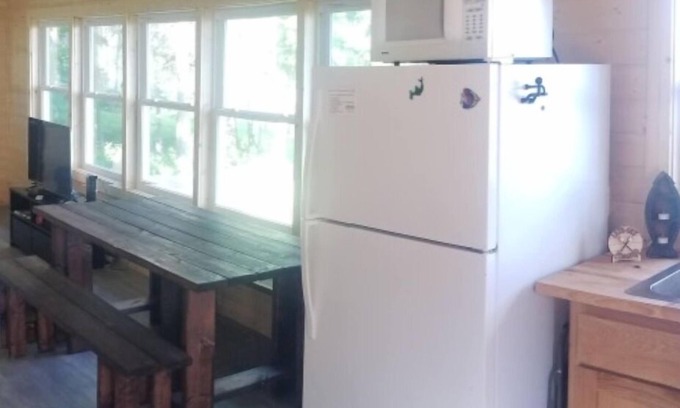 Aitkin Cabin | Rustic, secluded 1 acre wooded property private dock on Fleming lake