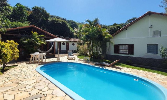 Tres Rios House | Sítio Nosso Aconchego, com Piscina, Área Gourmet e Internet