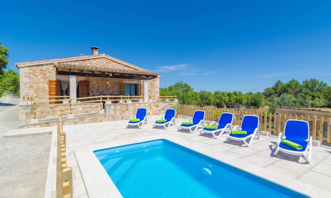 Son Antem Villa | S'ARESTA DEN RUMBET - Villa with private pool in LLUCMAJOR. Free WiFi