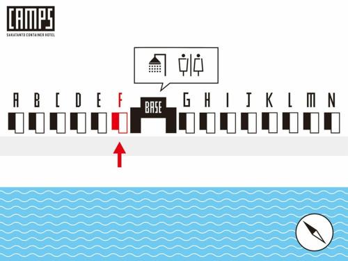 Sakata Hotel | SAKATANTO Container Hotel CAMPS - Vacation STAY 93688v