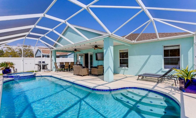 Sabal Harbour House | Saltwater Pool and Spa at Home in Bradenton