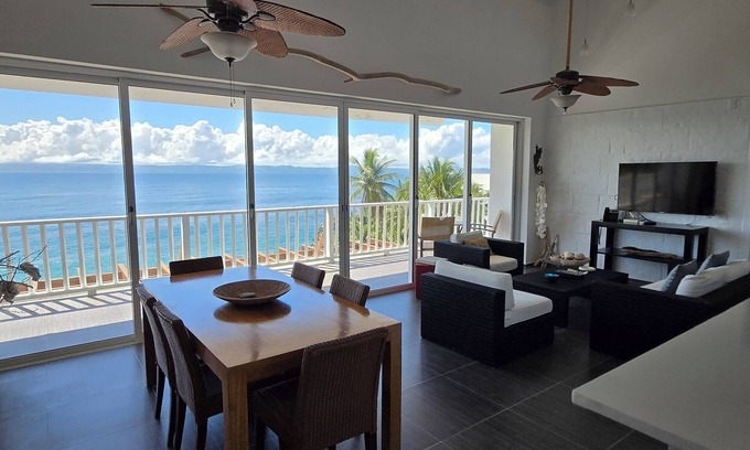Punta Balandra Condo | Samana , Vistamare. Spectacular Ocean & Beach Front Apartment.
