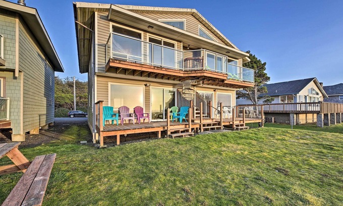 Waldport Apartment | Sanderling Sea Cottages, Unit 14