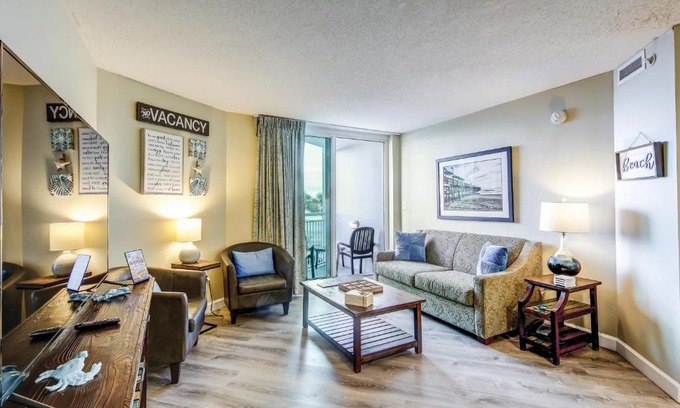 Downtown Myrtle Beach Apartment | Sandy Beach Resort Unit 205