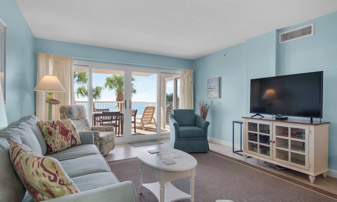 Ono Island Condo | Sandy Key 232: 2 BR/2 BA Gulf Front Condo in Perdido Key, FL. Sleeps 6
