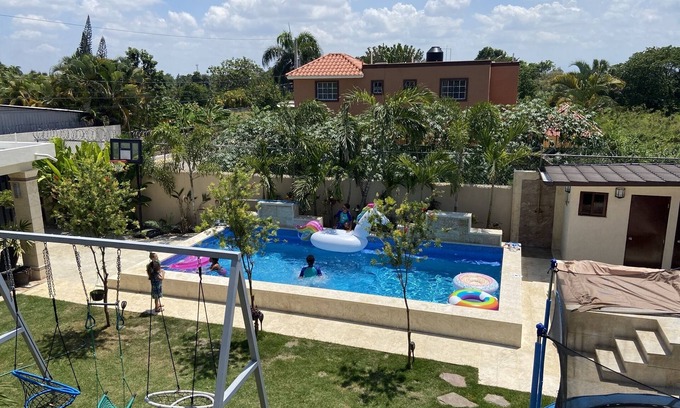 Santiago de los Caballeros Villa | Santiago Sunset Paradise with double falls