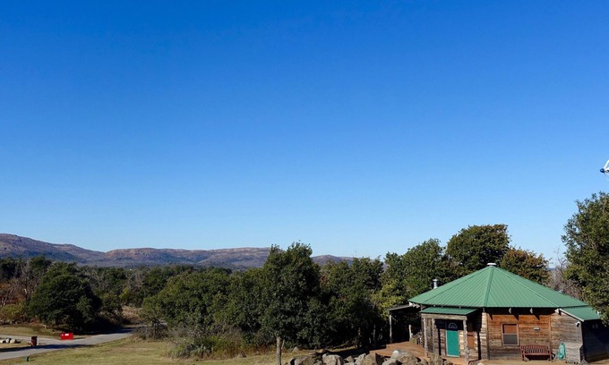 Lawton Cabin | Scenic Ridge Cabin - Wichita Mountains, Oklahoma - Incredible Mountain Views