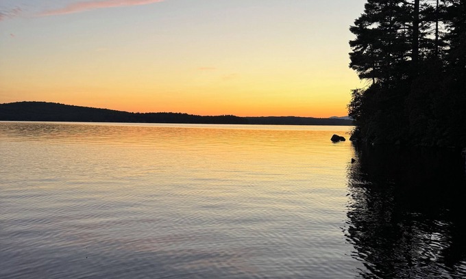 Olamon House | Schoodic Lake House: 2-bedroom, 1 bath, w/AC