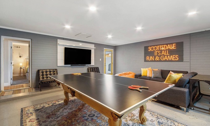 Park Scottsdale Four House | Scottsdale Serenity | Private Pool, Game Room & Stylish Retreat