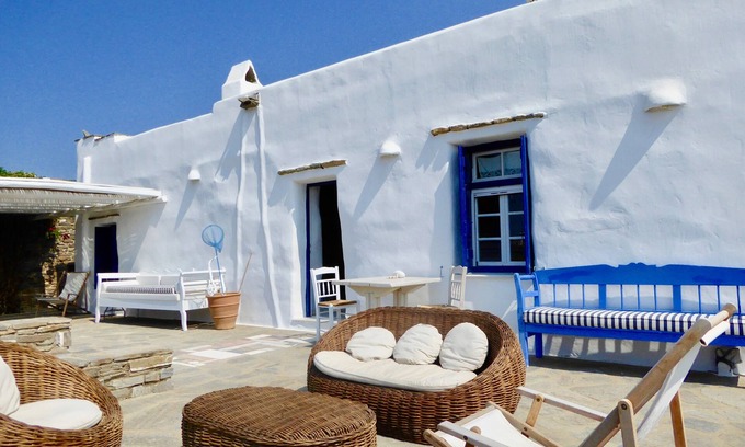 Krotiri House | Sea view and beautiful terrace! Large house completely renovated