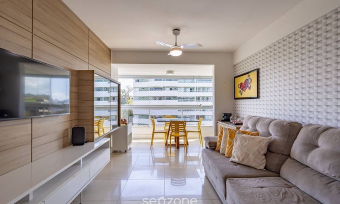 Pontal Apartment | Sea View Apt on the Ilheus Waterfront Bcl0507