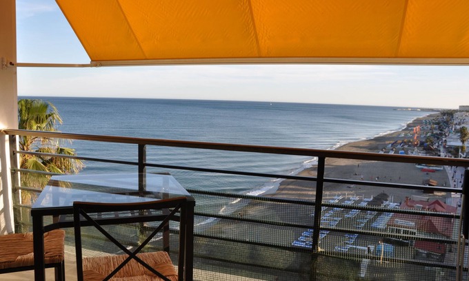 Carihuela Apartment | Sea View Terrace Studio