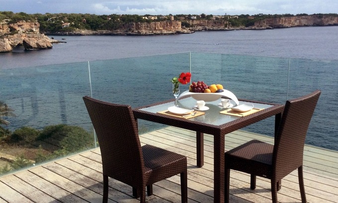 Cala Llombards Villa | SEAFRONT MODERN VILLA, incredible view, nice sand beach in few steps, free WiFi
