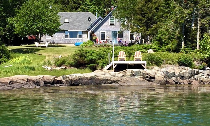 Milbridge House | Seal Cove: Spectacular Waterfront House, Stunning Downeast Maine ocean views