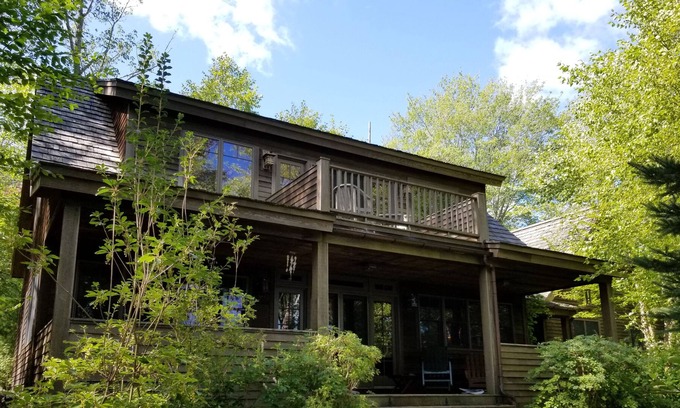 Lamoine House | Seal Point Cottage: Rural Post & Beam Home Offering Privacy, Shorefront & Kayaks