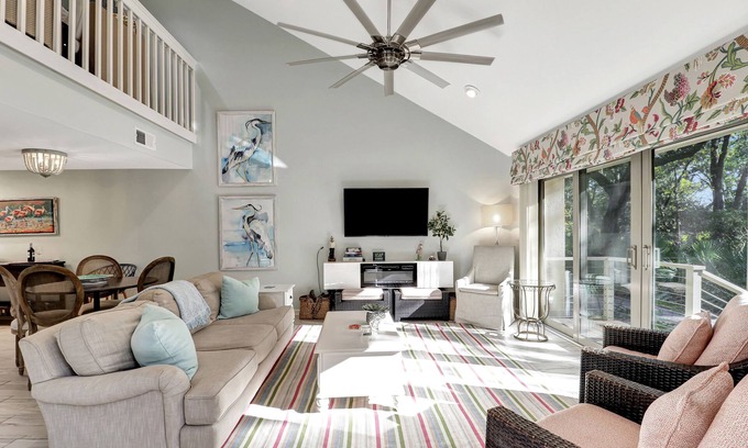 Sea Pines Villa | SeaPines, Beautifully Decorated and Updated, Two free bikes