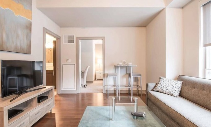 Seaport District Apartment | Seaport District 1 BR | Outdoor Pool | sun deck