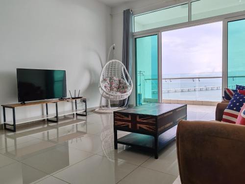Bayan Lepas Apartment | Seaview Vacation Condo 3R3B 8Pax