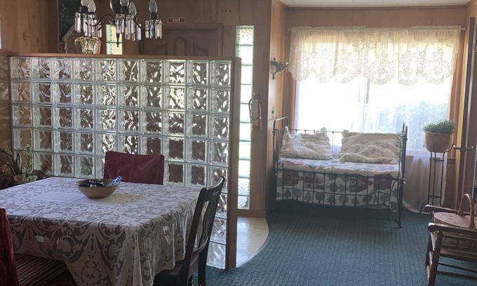 Waupaca Cottage | Secluded city cottage. 3 blocks from beach & Main Street shopping