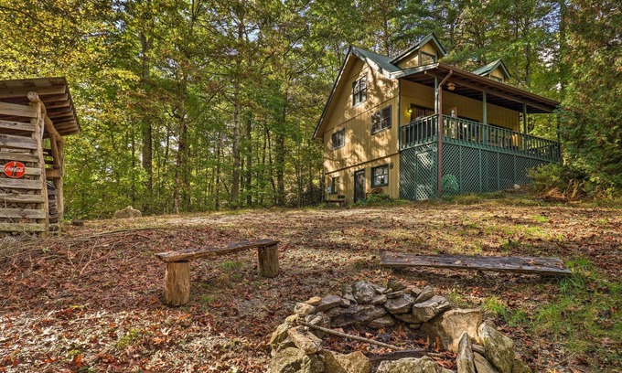Brevard Cottage | Secluded Dupont State Forest Home, Pets Welcome!