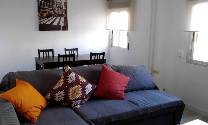 Almeria Condo | Second line of beach close to bars restaurants shops and supermarkets