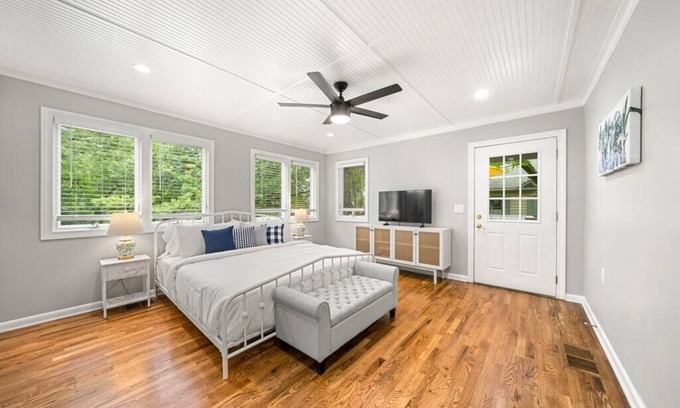 Norcross House | Serene 3BR home in Historic Downtown Norcross