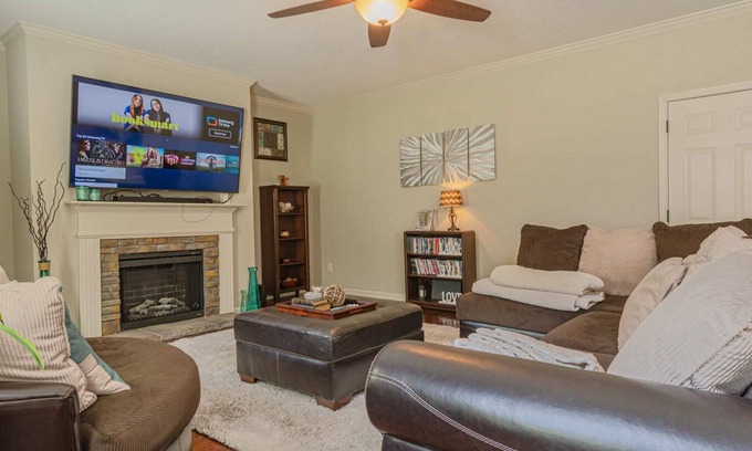 Fortson House | Serene Family Hideaway | 4Br | Pool Table