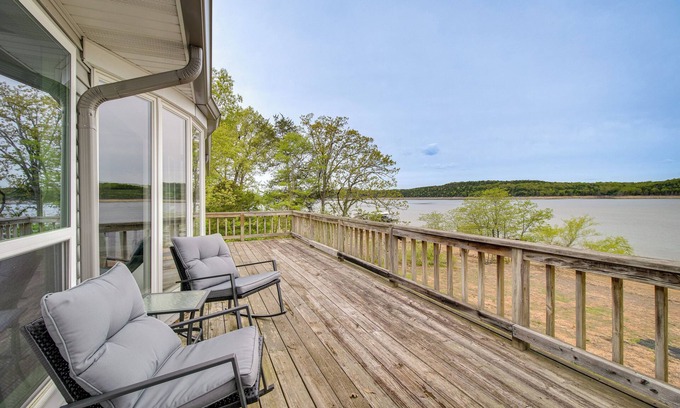 Clarkridge House | Serene Lakefront Mountain Home Getaway w/Atrium!