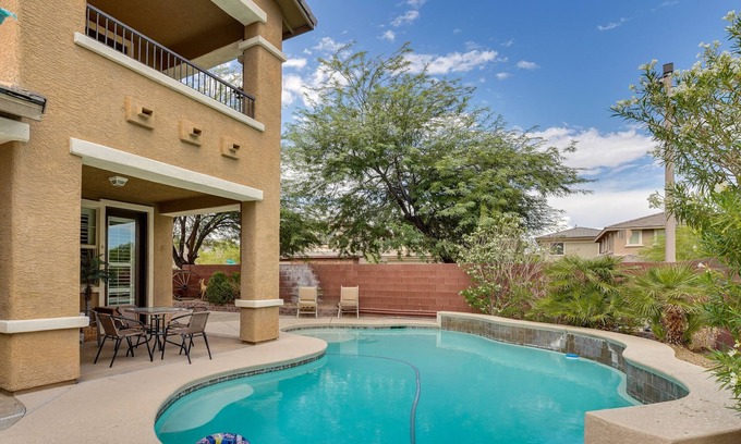 Spring Valley House | Serene Las Vegas Home w/Heated Pool: Near Strip!