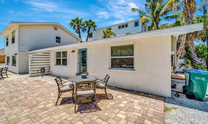 Ilexhurst Apartment | Serene oceanfront suite with Gulf view, grill, patio, central AC, & W/D