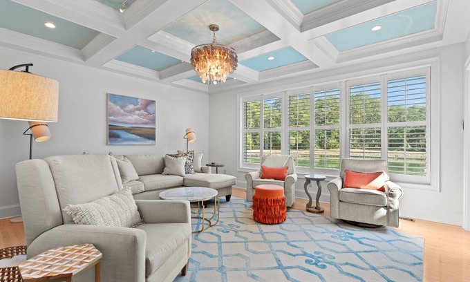 South Beach Villa | Serene, Pet Friendly Sea Pines Villa Near Beach with Pool Access