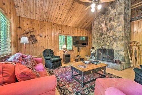 Sky Valley House | Serene Sky Valley Family Chalet with Fireplace