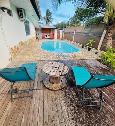 Kourou Apartment | Sermie T2 climatisé avec piscine