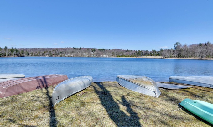 Ellenville Apartment | Shared Boat Launch: Lake Retreat in Ellenville!