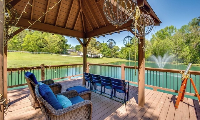 Hiram Apartment | Shared Game Room & Lake Access: Hiram Apartment