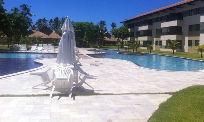 Praia dos Carneiros Apartment | Sheep Beach Resort - Flat Super Complete for Up to 6 People