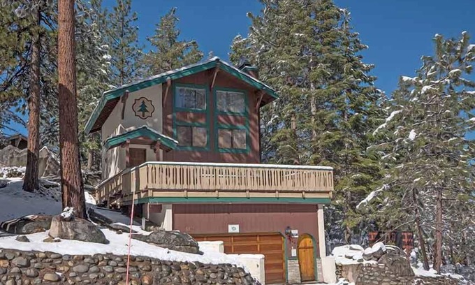 Tahoe Tyrol House | Ski Chalet with Summer Pool Access, Blocks from Heavenly 3411P~