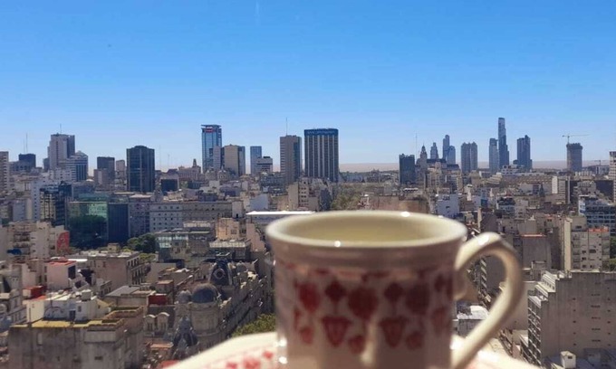 Congreso Apartment | Skyline & River View in Downtown Buenos Aires