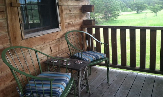 Shevlin Cabin | Small Rustic cabin at the Black Lantern Resort