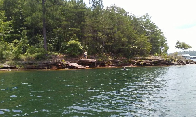 Arley House | Smith Lake Escape! Comfy, colorful, family friendly home. Private boat launch
