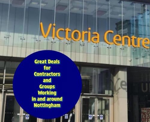 Nottingham City Centre Apartment | "Snooze Central" - City Centre Apartments above Victoria Centre Shopping Centre with full Kitchen in Milton Street - up to 4 Beds - most Central Location next to the Hilton Hotel - Outdoor Parking for Cars or Vans five pounds a day - Sunday 1pm Check-Out