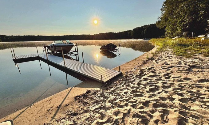 Irons House | Soaking Spot on Sand Lake, Irons