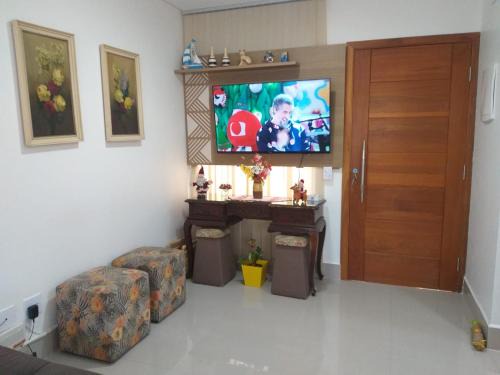 Balneario Cidade Atlantica House | sobrado 08 com duas suítes, conf