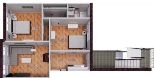 Ghent Apartment | Sojourn at Colley Manor Unit 2 Sleeps 4
