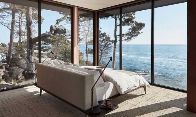 Timber Cove House | Sonoma Coast Architectural Private Estate Dramatic Ocean Views Spa Sauna