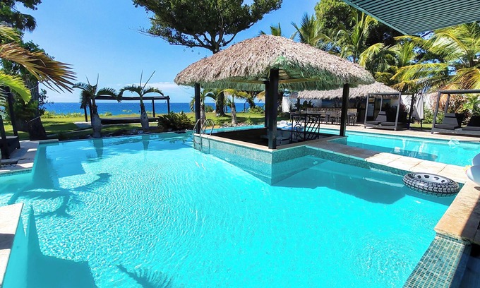 Playa Chiquita Villa | Sosua Luxury Oceanfront Estate – Privacy, Elegance, Unmatched Amenities & Bonus