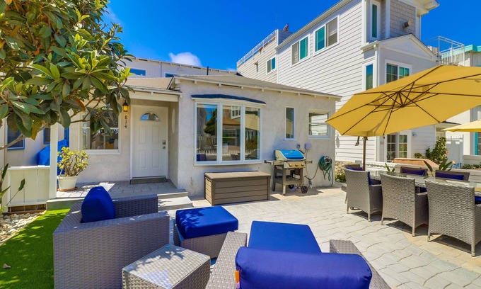 South Mission Beach Condo | South Mission Tranquil Bay Side, Gorgeous Ground Level Unit w/AC