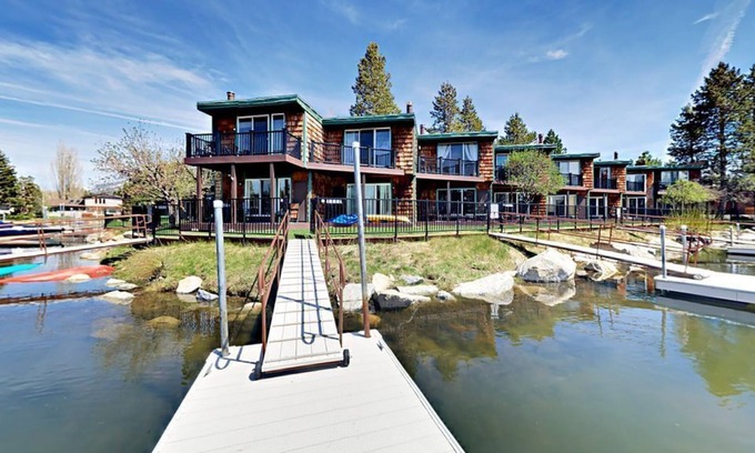 Tahoe Keys House | South Tahoe Keys Waterfront Condo with dock
