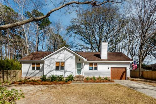 Mount Pleasant House | Southern Serenity Fenced in Yard Pet Friendly