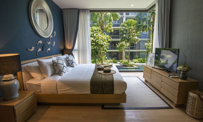Mai Khao Condo | Spacious 2-Bedroom Beachfront Condo with Pool View @ Mai Khao Beach